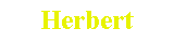 Herberts Name